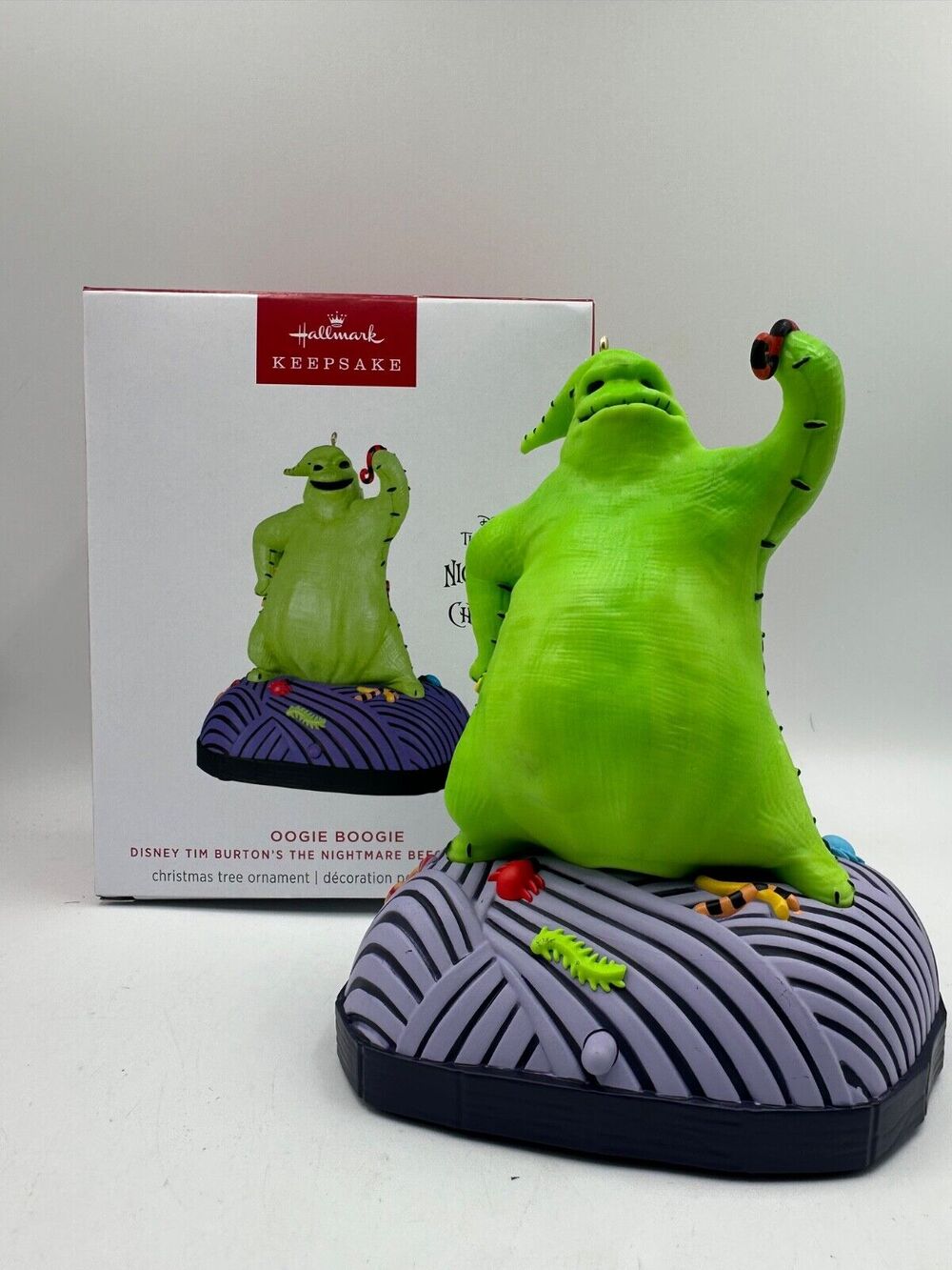 Hallmark 2024 Keepsake Disney Oogie Boogie Ornament Magic Nightmare Christmas